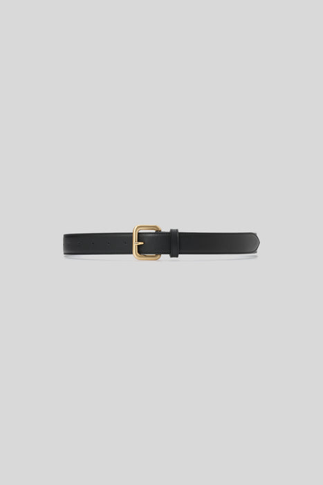 Classic Leather Belt_Gold