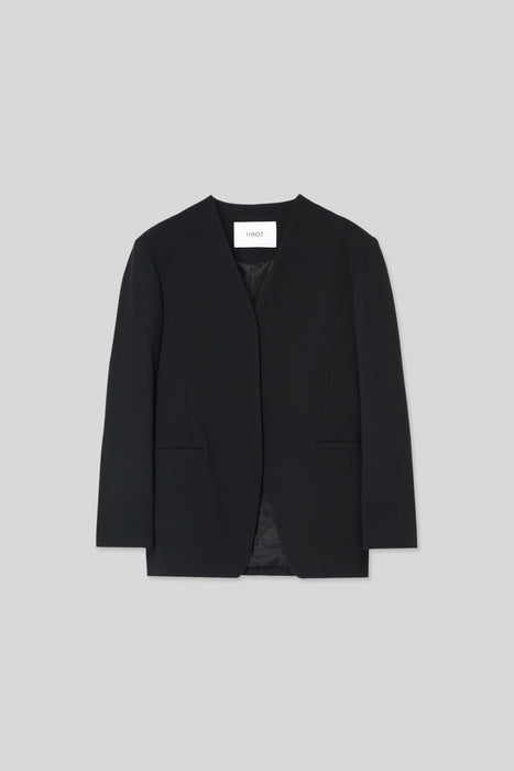 ※035 Double-Weave Jacket_Middle Gray