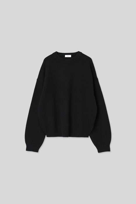 Lamb’s Wool Crew Neck Knit_Lime