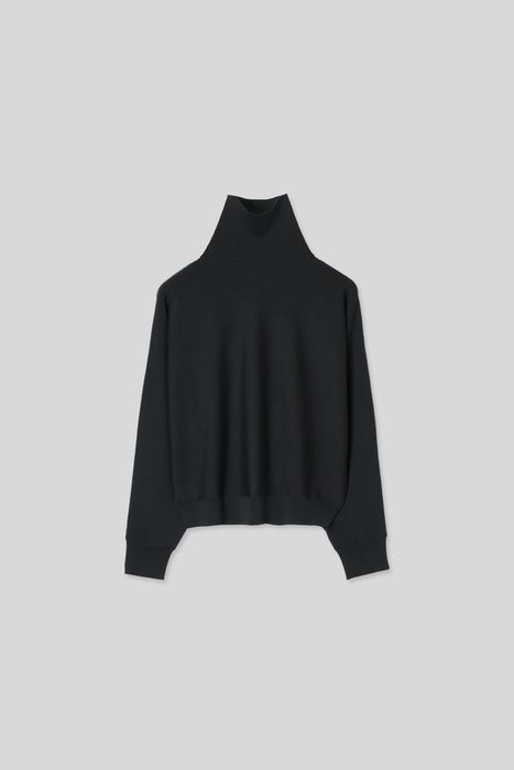 ＊Wool Silk Turtleneck Knit_Mocha
