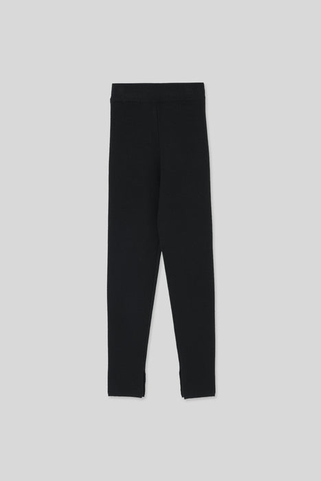 36 Cashmere Blend Knit Leggings_Mocha