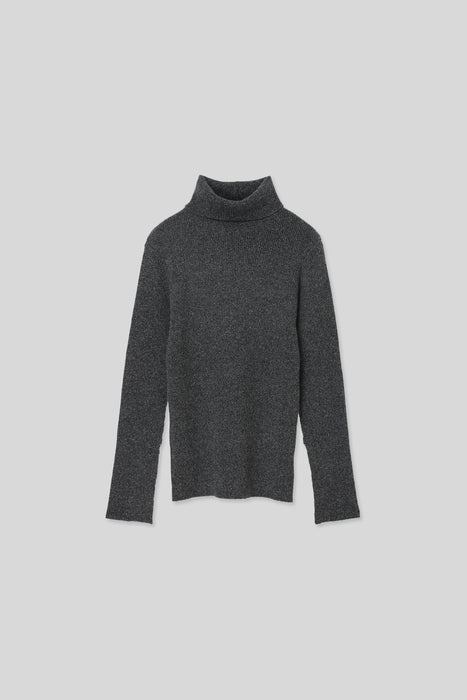 Melange yarn Knit_Beige