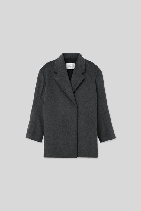 [Pre-Order] Double Wool Tailored Coat_Black