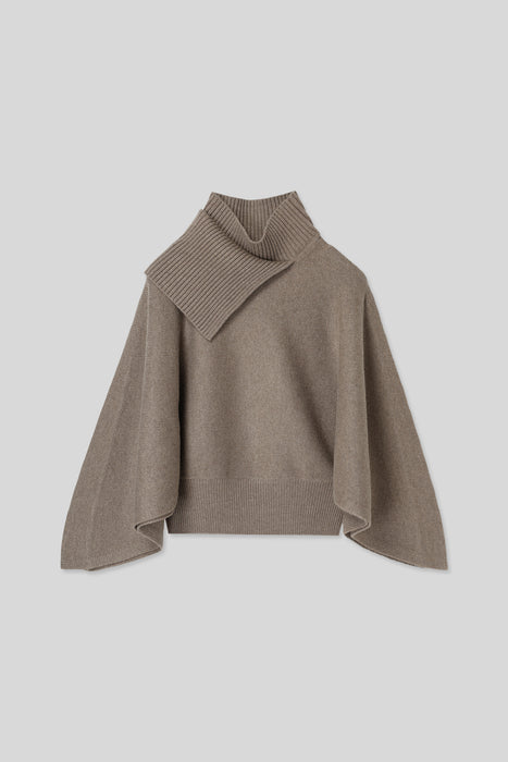 ＊Cashmere Blend Knit_Moca