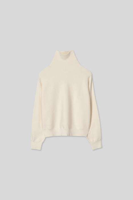 ＊Wool Silk Turtleneck Knit_Mocha