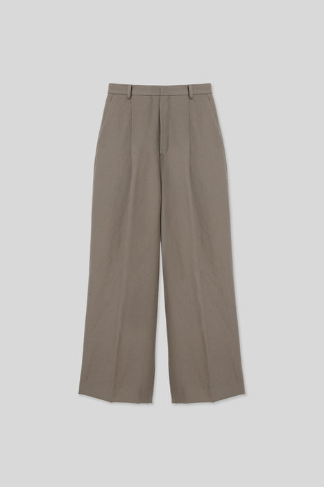 ＊36-2 Dry Wool Trousers_Sand Beige