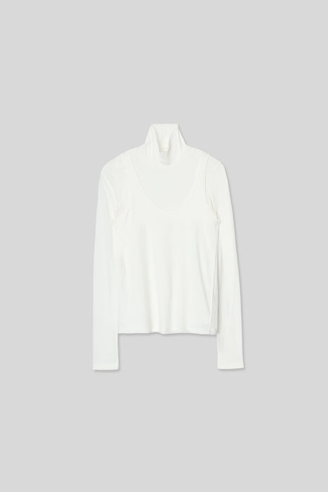 Cotton Cashmere Tops_Black