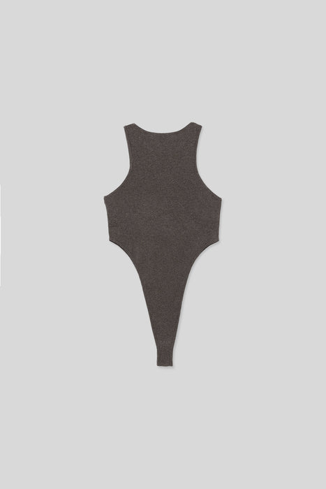 035(Size) Yak Blend Sleeveless Knit Top_Brown