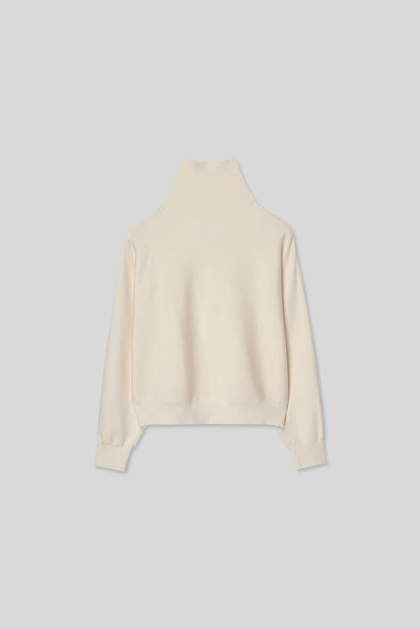 Wool Silk Turtle Knit_Black