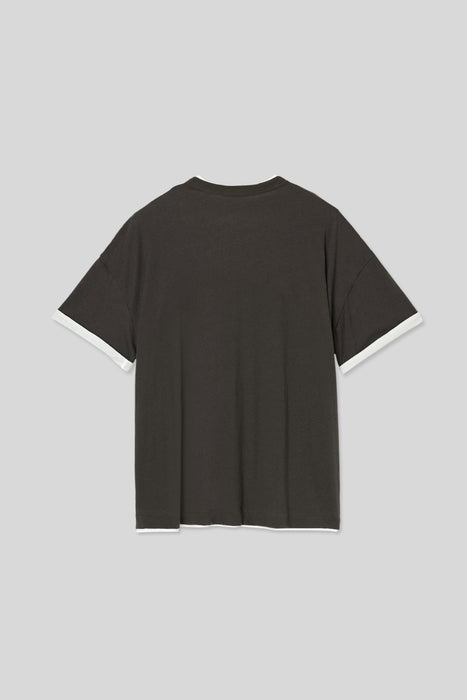 Cotton Cashmere T Shirt_Gray