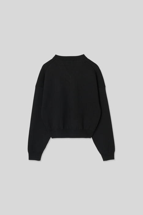 Double Face V Knit_Middle Gray