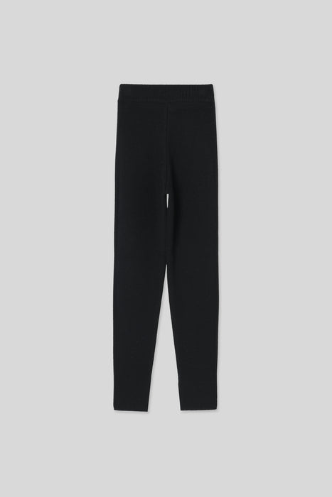 36 Cashmere Blend Knit Leggings_Mocha