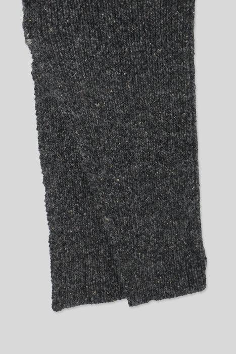 Melange yarn Knit_Gray