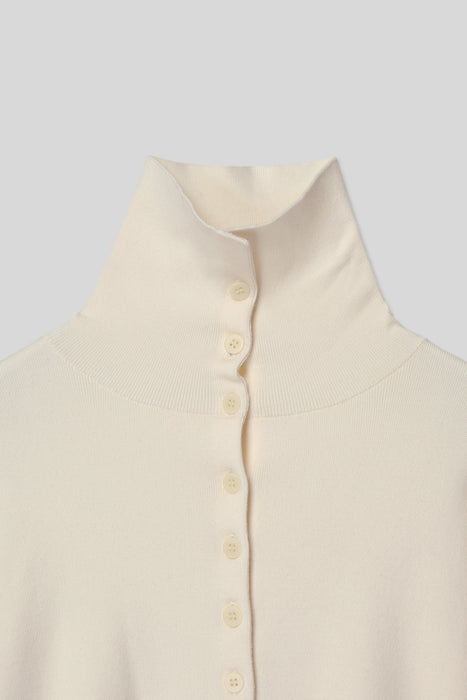Wool Silk Cardigan_Off White