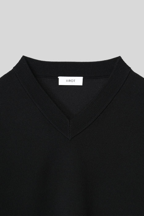Double Face V Knit_Middle Gray