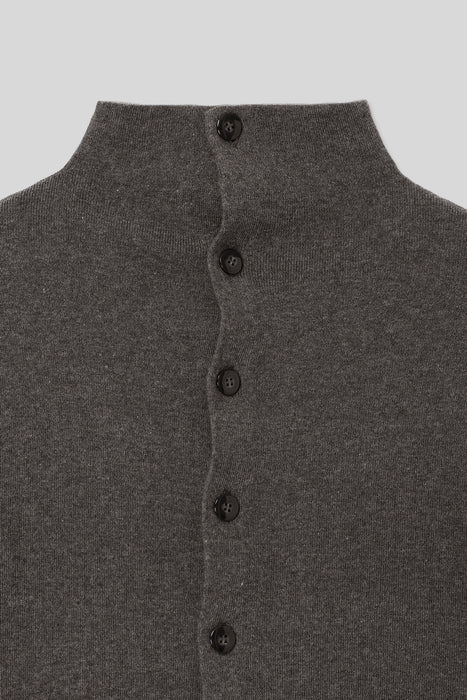 035(Size) Yak Brend Knit Cardigan_Brown