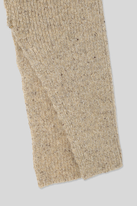Melange yarn Knit_Beige