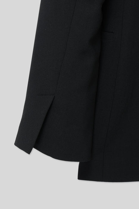 ※035 Double-Weave Jacket_Middle Gray