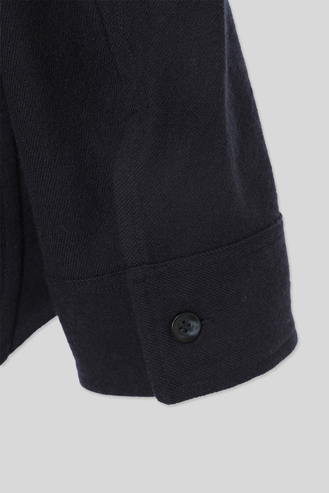 Dry Wool Shirts_Navy
