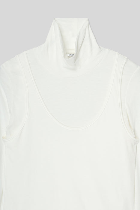 Cotton Cashmere Tops_White