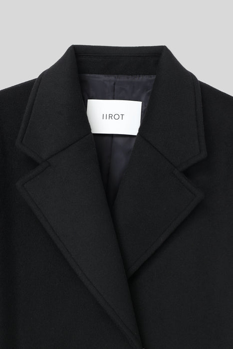 [Pre-Order] Double Wool Tailored Coat_Black