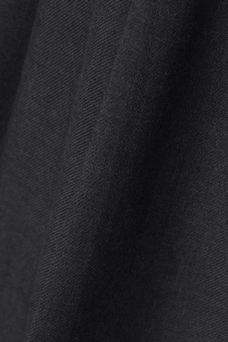 36 Wool Blend Tuck Trousers_Middle Gray