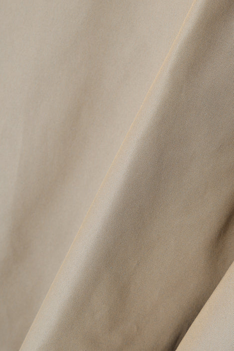 Chambray Trench Over Coat_Beige