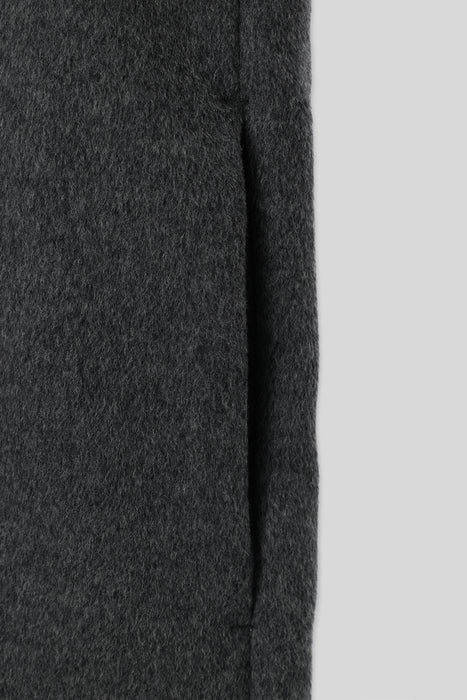 【Pre-Order】Double Wool Tailored Coat_Middle Gray