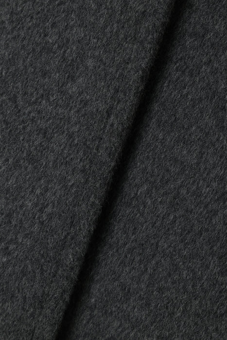 【Pre-Order】Double Wool Tailored Coat_Middle Gray