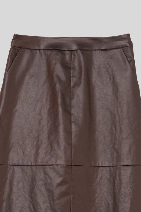 Leather touch Skirt