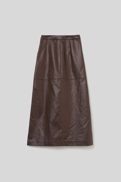 Leather touch Skirt