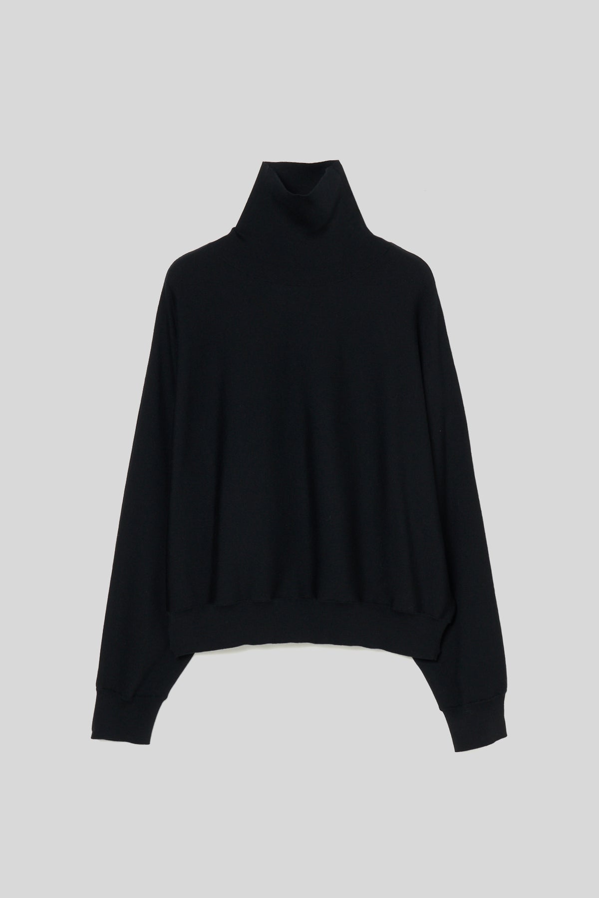 トップス NKNIT silk cotton crew neck KNIT BLACK 2 トップス NKNIT silk cotton crew neck KNIT BLACK 2 WOOL SILK KNIT