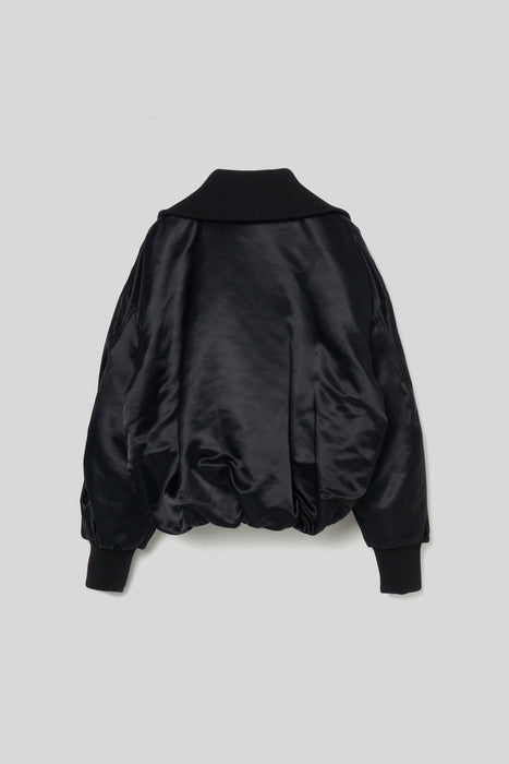 Cotton satin bomber Jacket