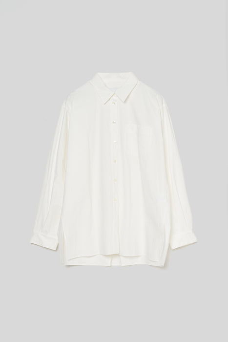 Cotton Broad Shirts_White