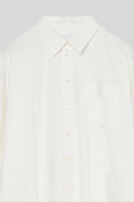 Cotton Broad Shirts_White