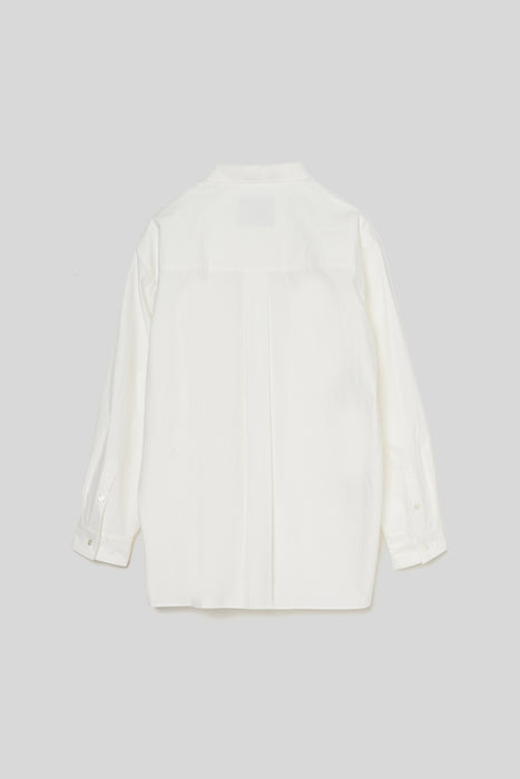 Cotton Broad Shirts_White