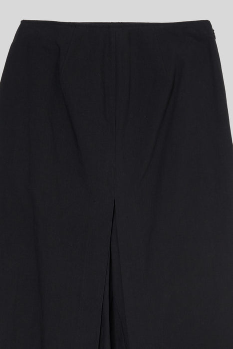 Cotton Broad Layer Trouser_Black