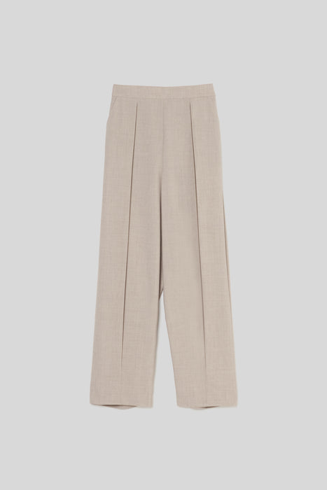 Plane weave Trouser_Beige