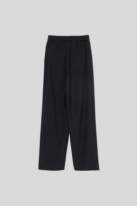 Plane weave Trouser_Black