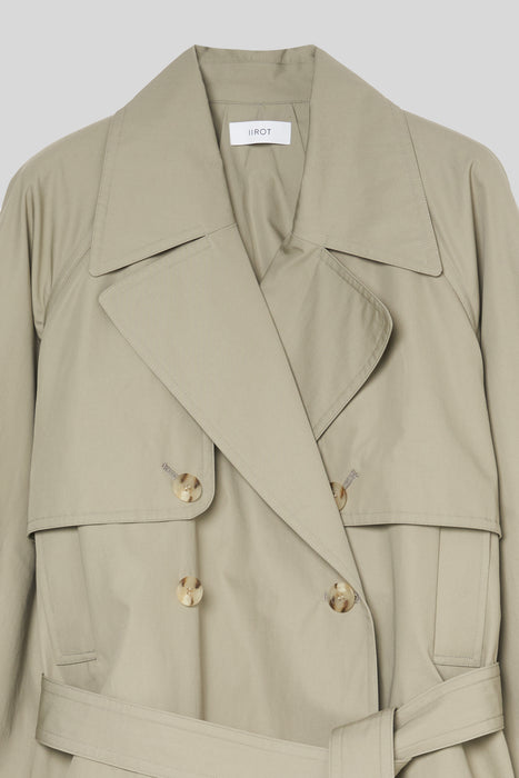 Rich weather Trench Coat_Khaki