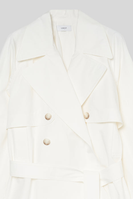 Rich weather Trench Coat_White