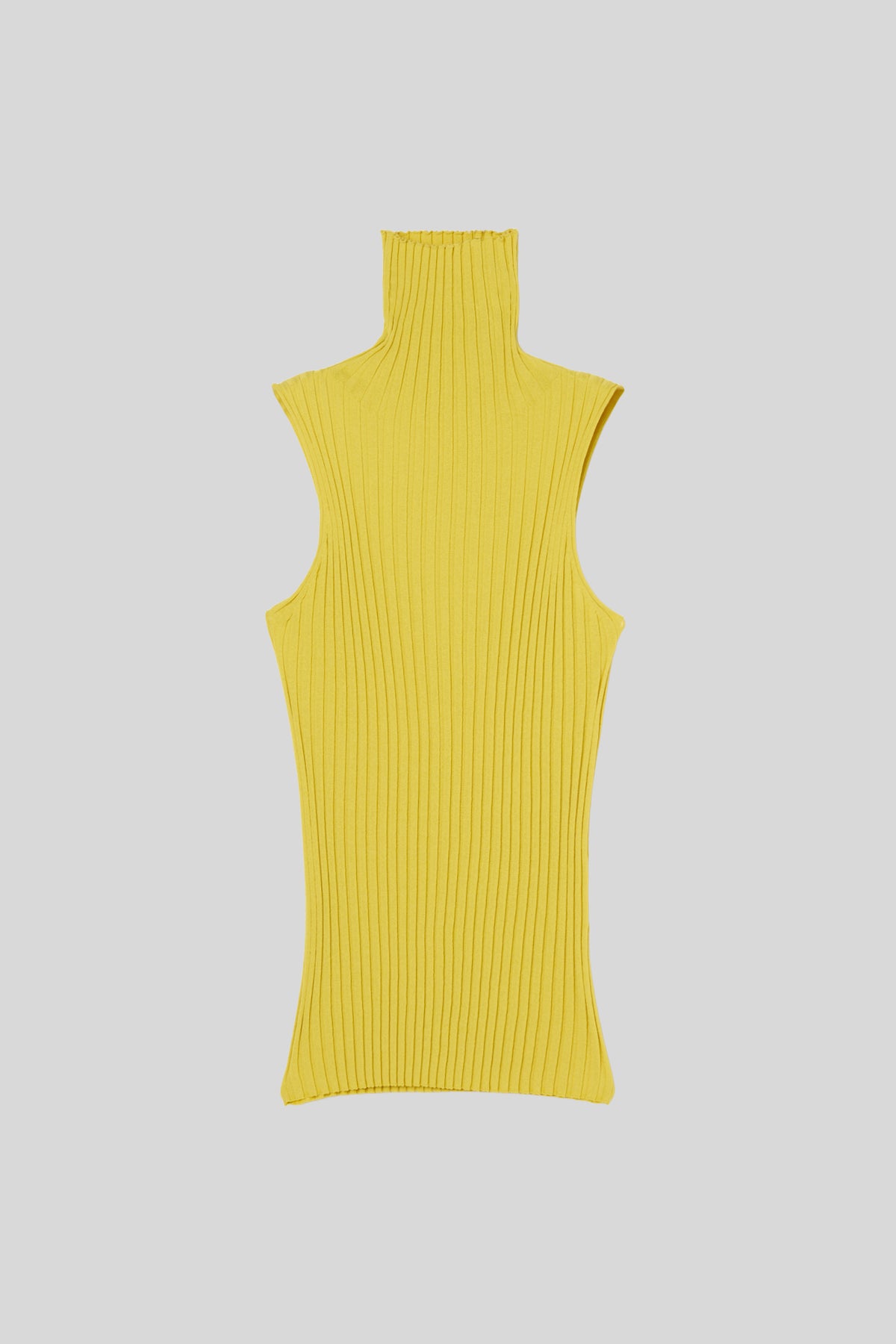 Sleeveless Rib Knit_Yellow– IIROT