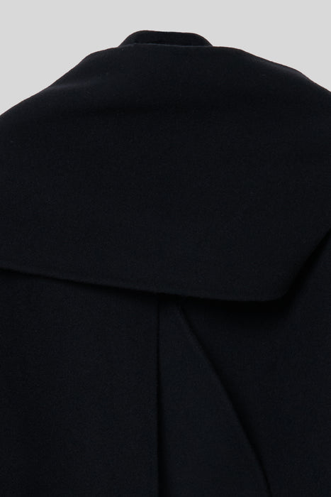 Extra fine Merino Wool Coat_Black