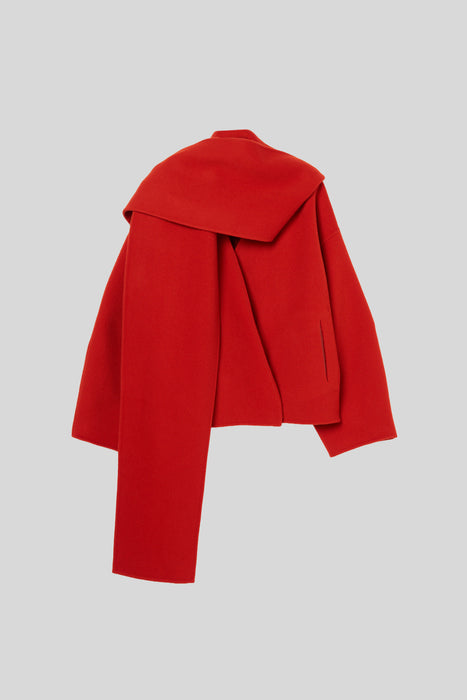 Extra fine Merino Wool Coat_Black