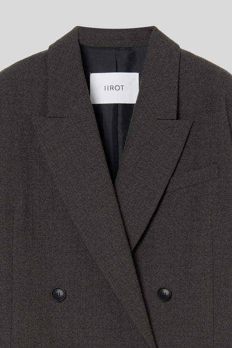 Wool Serge Jacket_Khaki