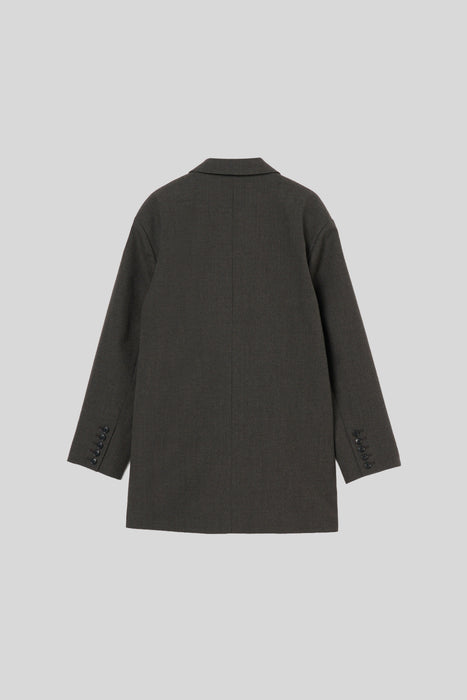 Wool Serge Jacket_Khaki