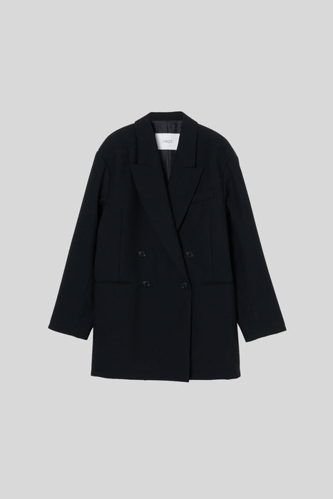 Wool Serge Jacket_Black