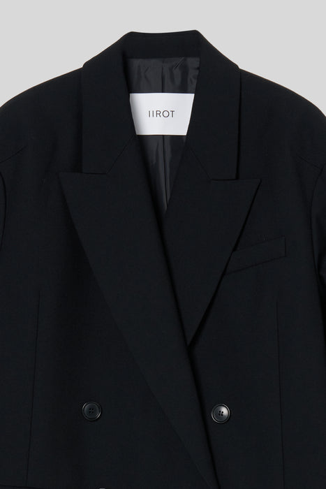 Wool Serge Jacket_Black