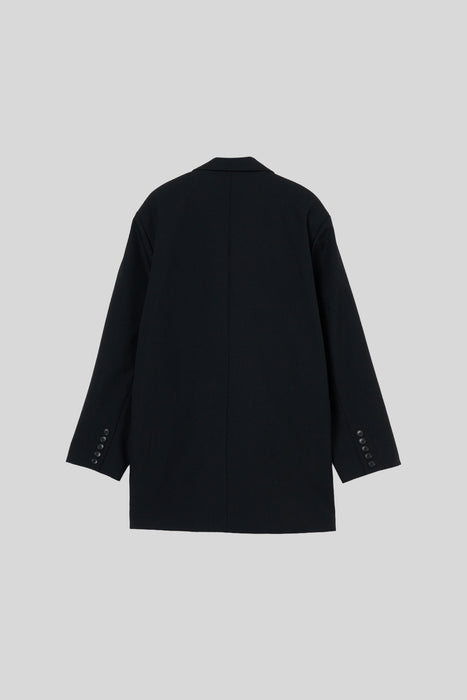 Wool Serge Jacket_Black