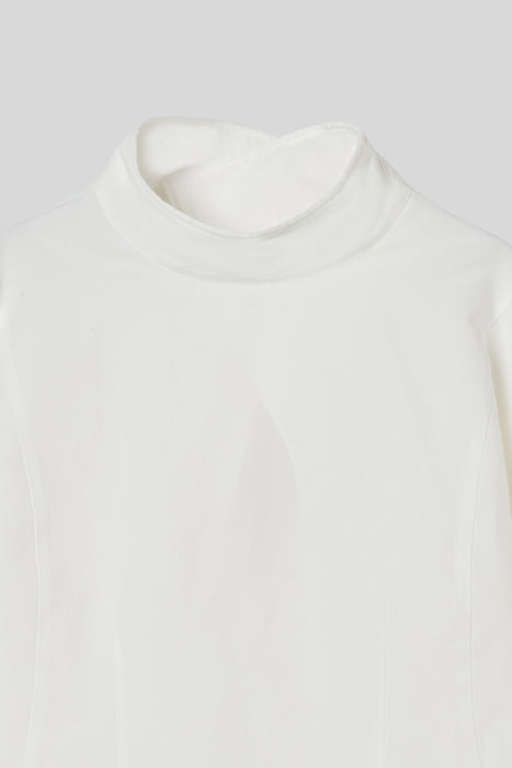 Paper Folding Blouse_White